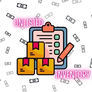 Unlisted inventory